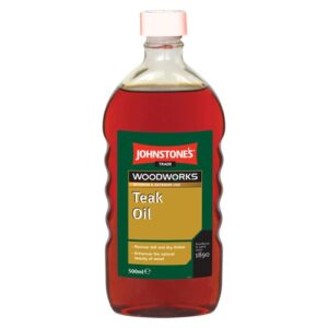 Johnstone's Trade Woodworks Teak Oil Teak oil 0.5ltr